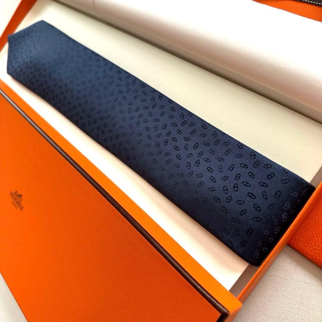 専用出品です。　エルメス ネクタイ H織りタイ《ファソネ・マイヨン》新品 未使用