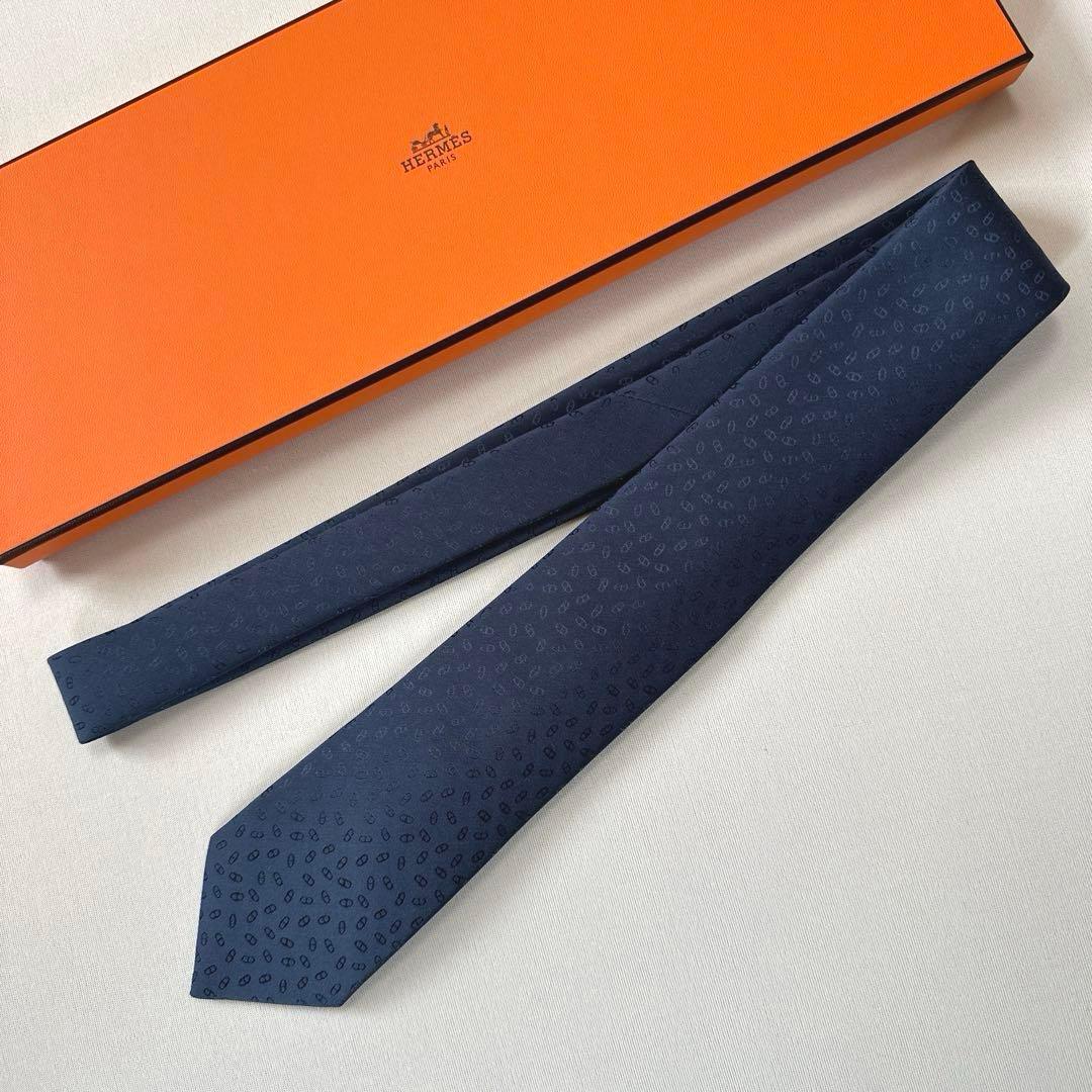 専用出品です。　エルメス ネクタイ H織りタイ《ファソネ・マイヨン》新品 未使用