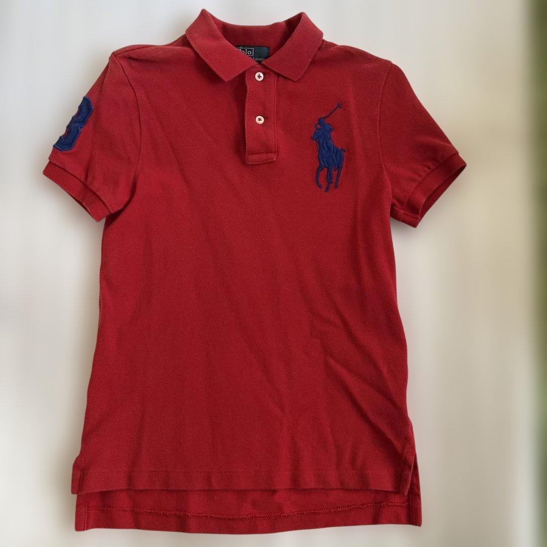 Polo by Ralph Lauren 赤 ポロシャツ サイズ7 - メルカリ