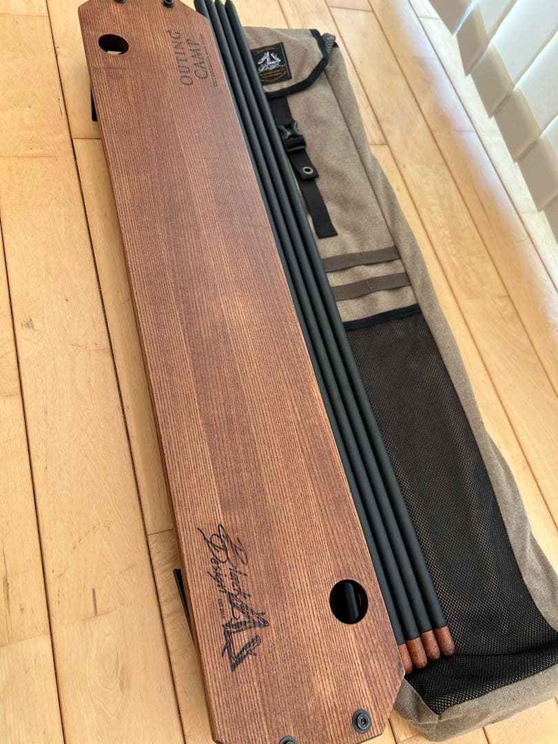 blackdesign 秋竿 ブランコ outing camp ブラックデザイン - メルカリ