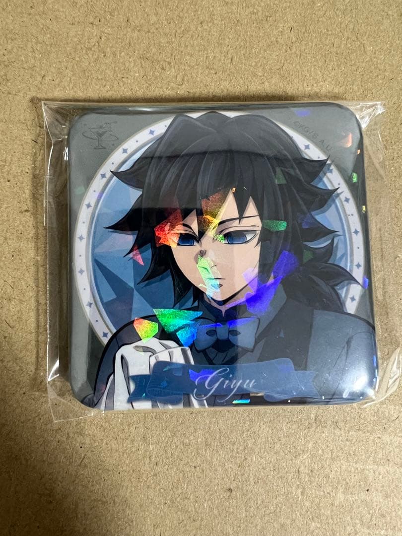 冨岡義勇 モクテルバー グリッター缶バッジ 鬼滅の刃 - メルカリ