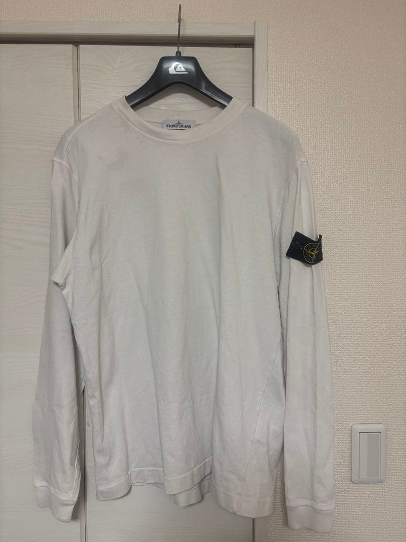STONE  ホワイト長袖カットソー　L 楽天市場】【3/5限定!当選確率1/2!MAX300%POINT BACK!※要ｴﾝﾄﾘｰ