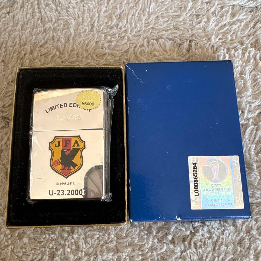 ZIPPO オイルライター 新品 箱付 JFA U-23 .2000 エンブレム - メルカリ