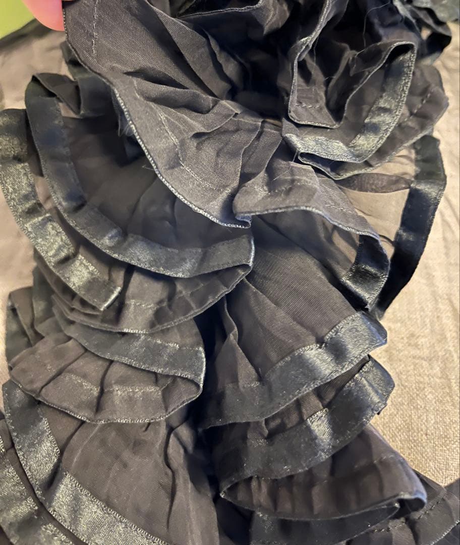 ✨ Ralph Laurenフリル ブラウス 100% シルク✨