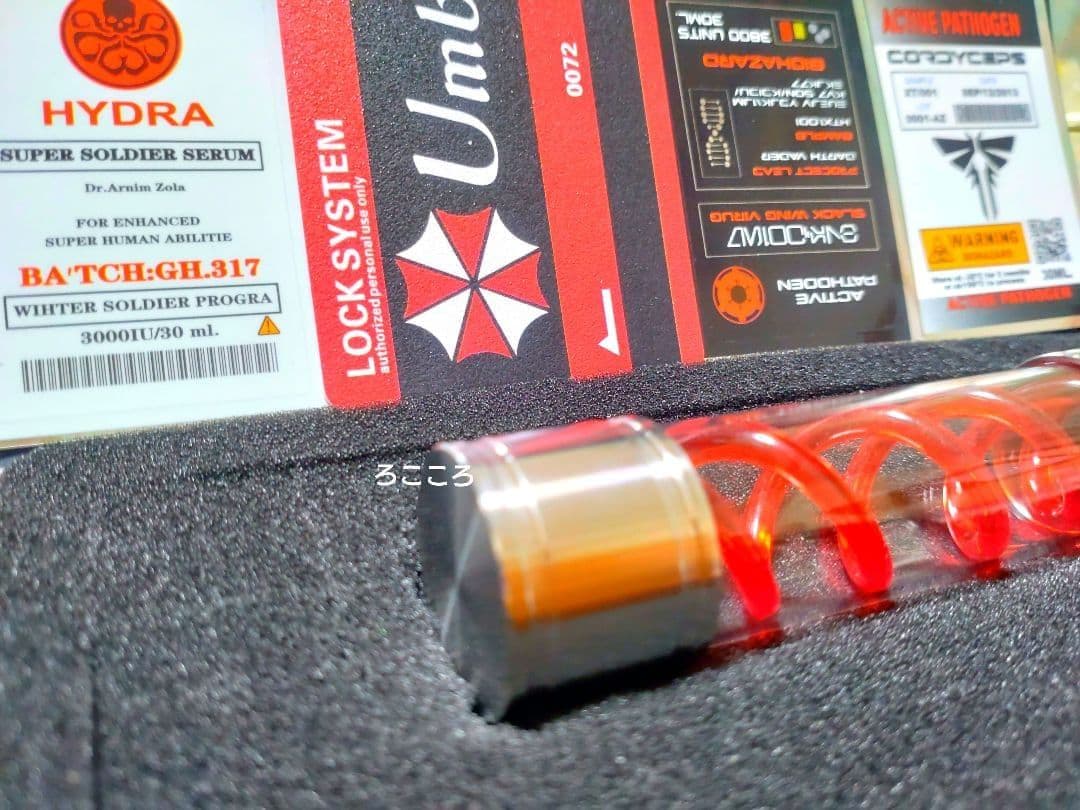 ラスト1点】Ver.RED バイオハザード ウイルス 保護容器 レプリカセット