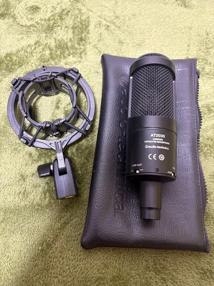 Roland Rubix24 とaudio-technica AT2035