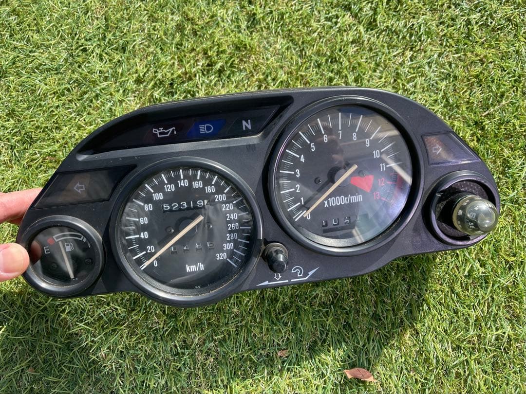 純正品】zzr1100 D型 実働車 zx11 カワサキ 純正メーター - メルカリ