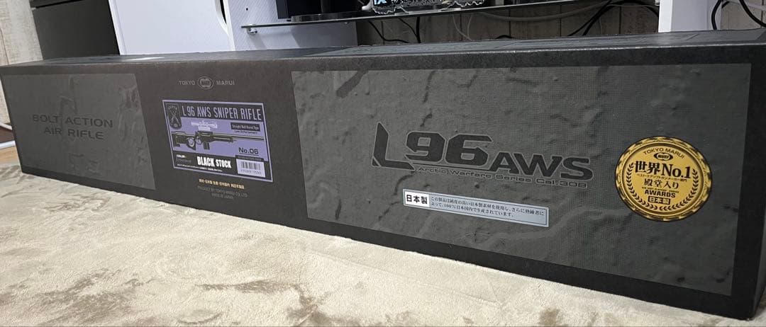 L96 AWS エアソフトライフル L96 AWS ブラックストック - ボルトアクションエアーライフル | 東京