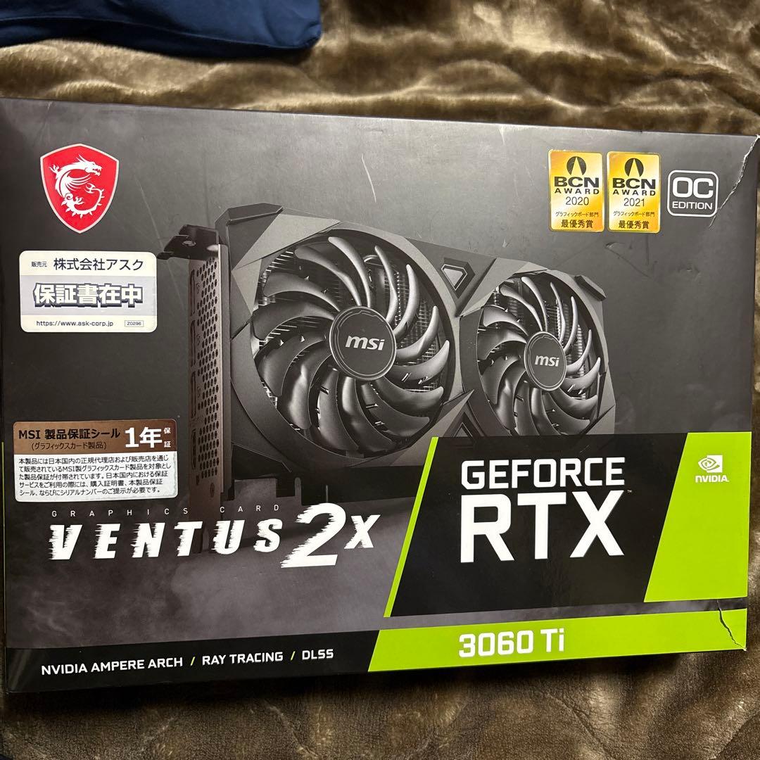 グラフィックボード・グラボ・ビデオカード MSI GeForce RTX 3060 Ti OC Edition MSI GeForce RTX™ 5060 Ti 8G GAMING OC