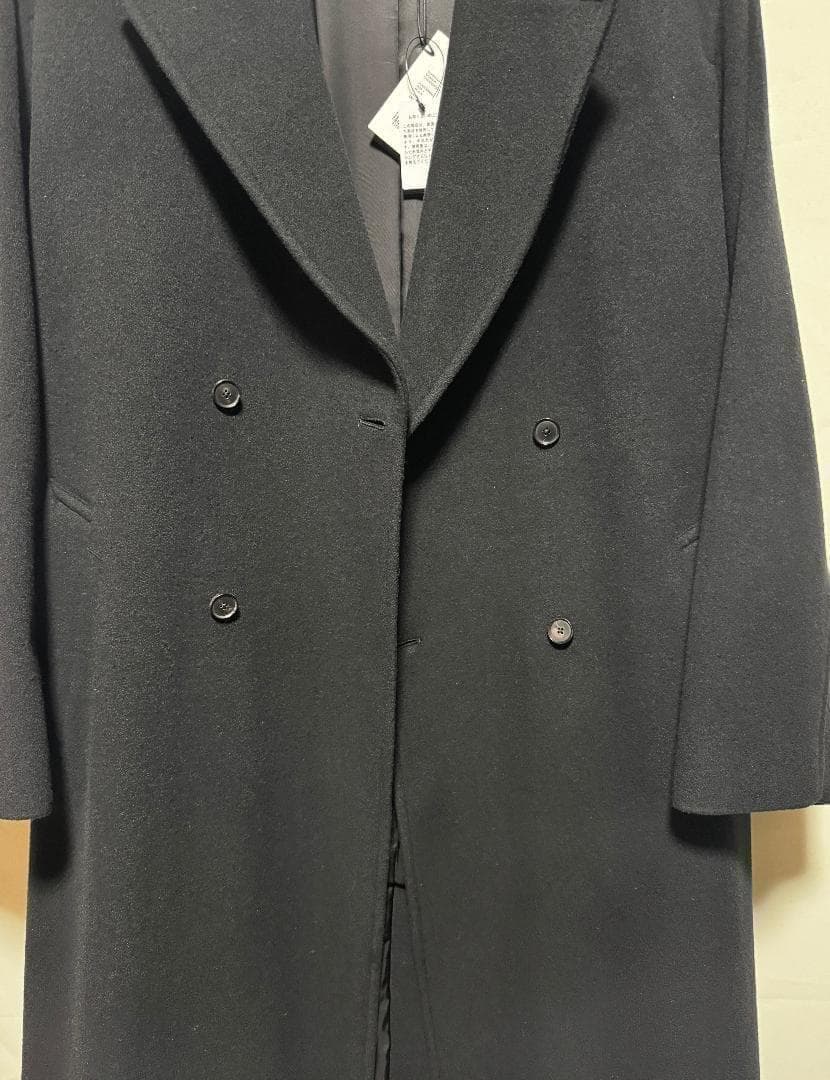 オーラリー ウールモッサチェスターコート サイズ1 ブラック 新品 本物