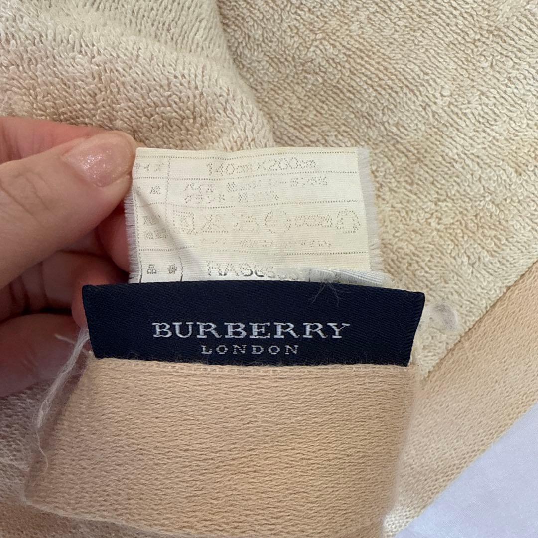 箱無し】BURBERRY チェック柄 タオルケット 140x200cm - メルカリ