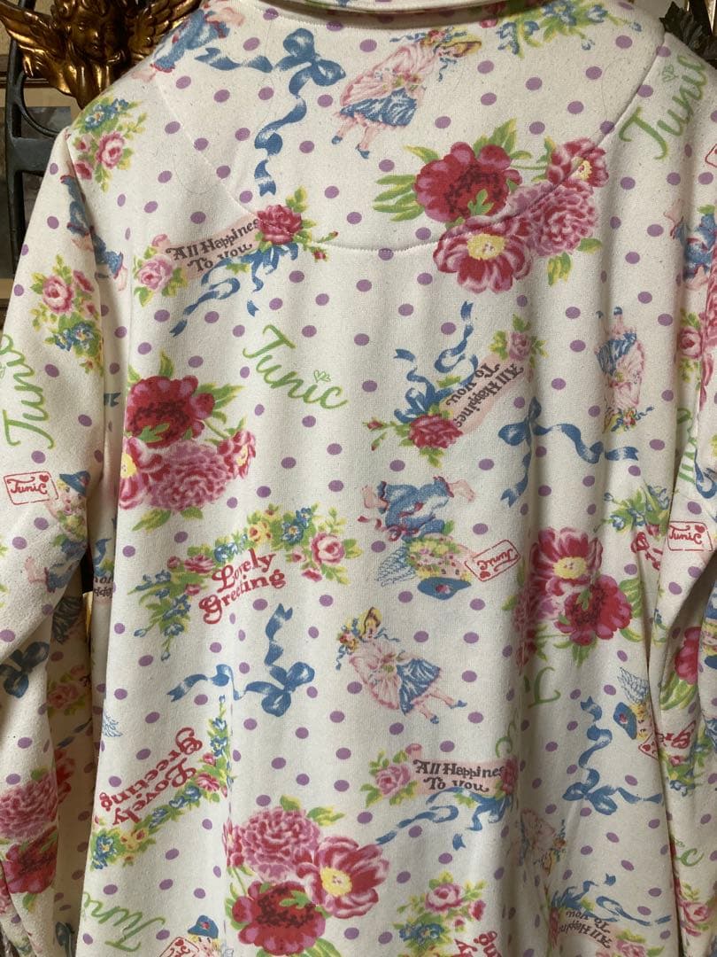 サエラ風チュニック鴨居洋子ルームフリースワンピース。可愛い携帯スマホ入れ2点