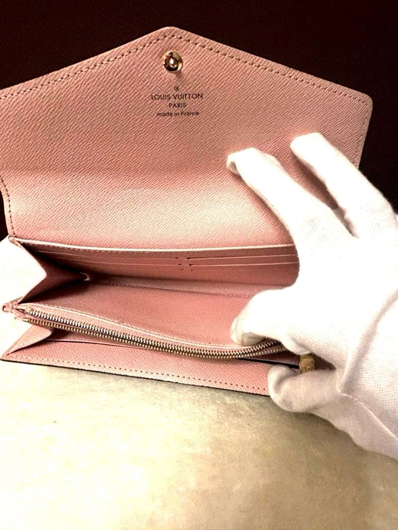 ICチップ内臓 新型 ヴィトン ポルトフォイユサラ モノグラム長財布