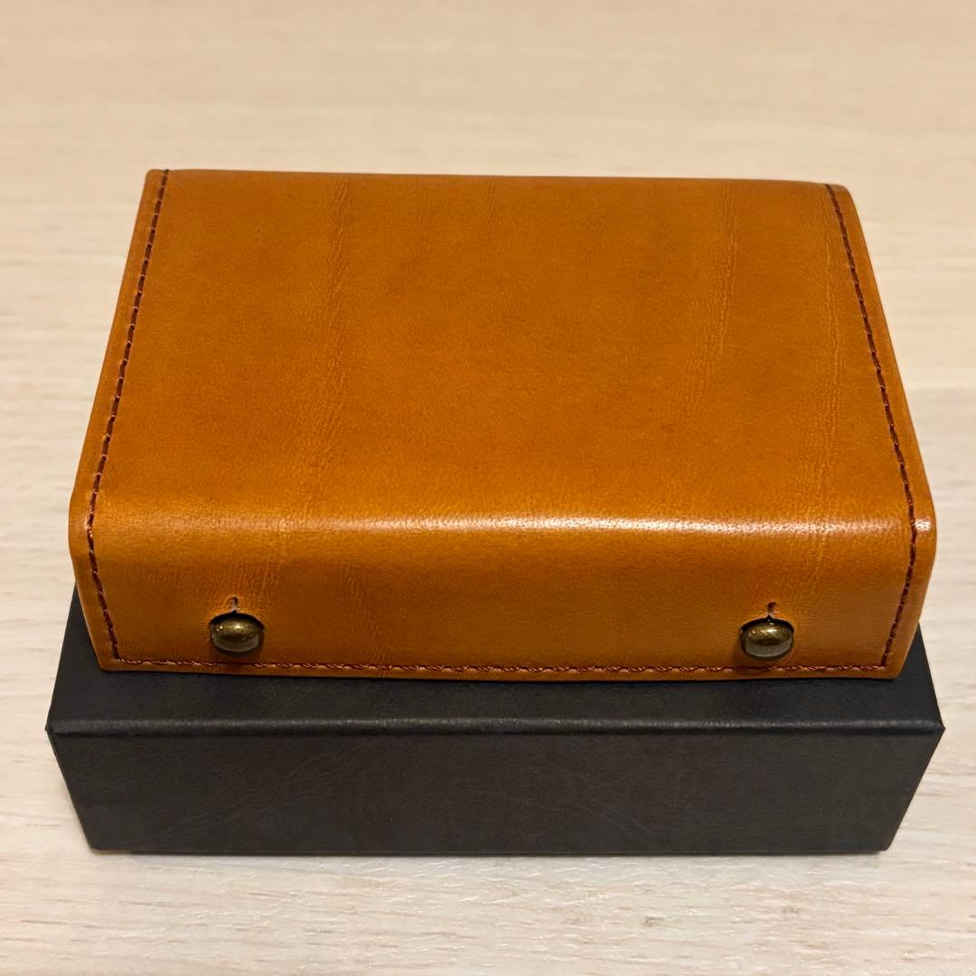 m+ P25 ミッレフォッリエ2 P25 ブスケットコニャック m+ - 【送料無料対象外】「millefoglie II P25 BUSCHETO」ミニ財布