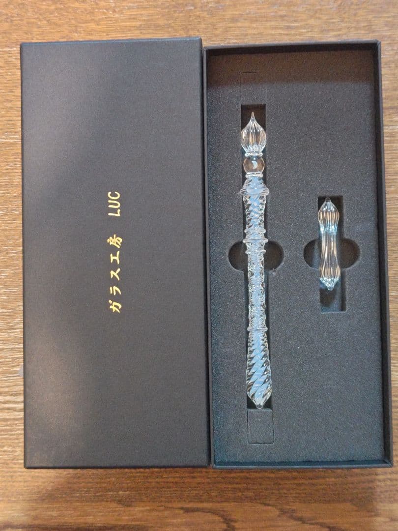 ボ*の様 ガラス工房 LUC ガラスペン ガラス工房 LUC ガラスペン 水のガラスペン | ペンハウス