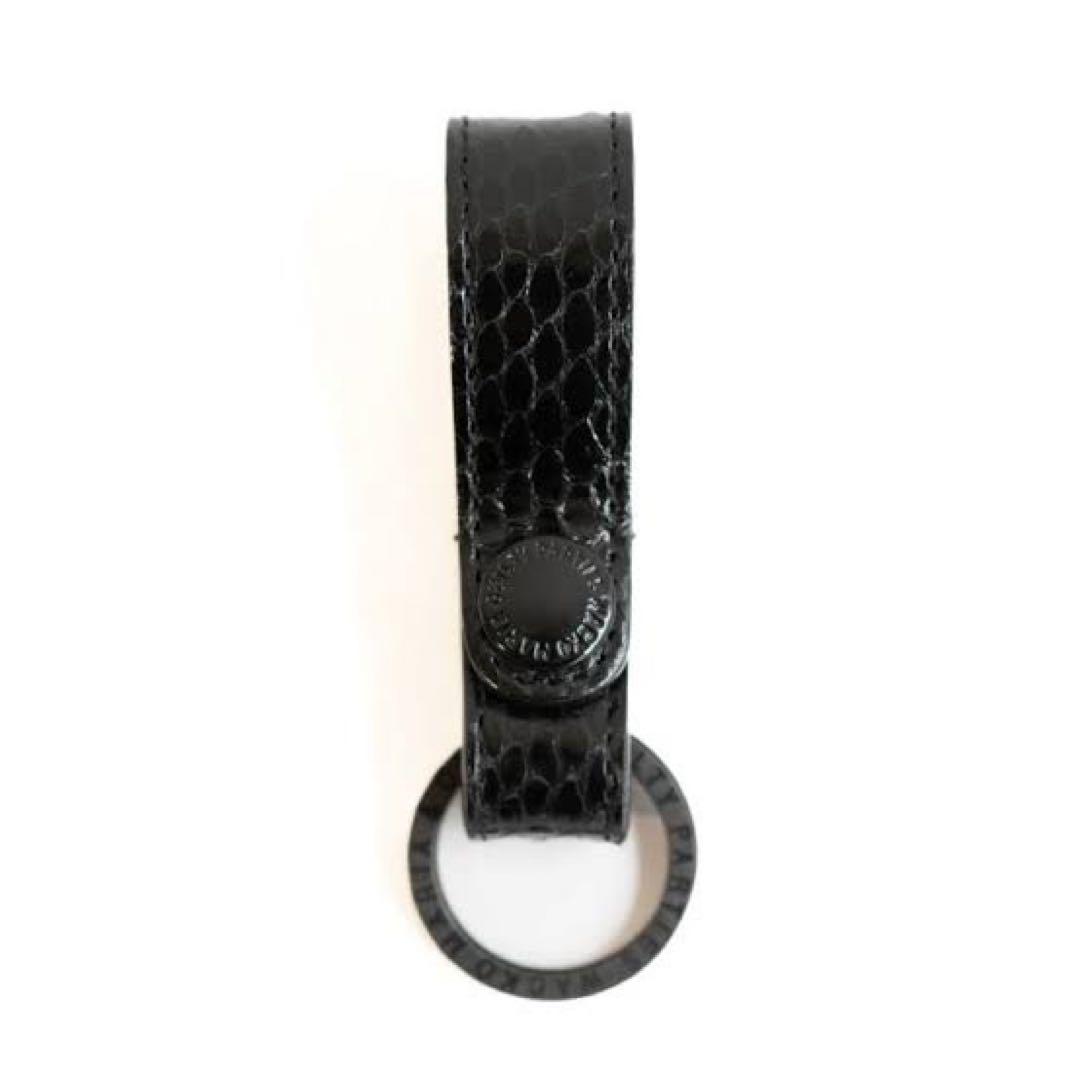 小物 WACKO MARIA PYTHON LEATHER KEY HOLDER WACKO MARIA PYTHON LEATHER KEY HOLDER - EMILIANO ONLINE SHOP