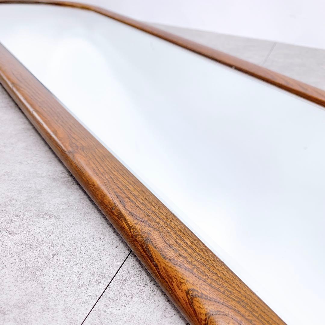 カリモク ウォール ミラー 姿見 木製 壁掛け 鏡 - メルカリ