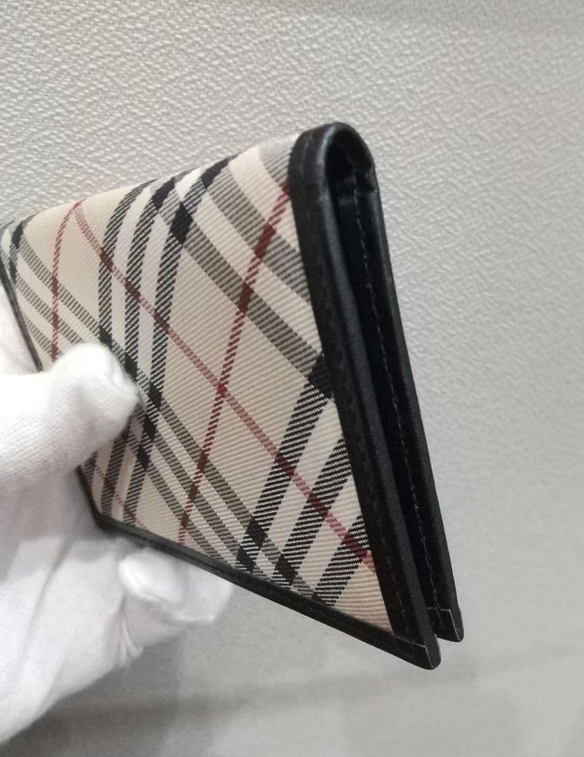 美品 バーバリー ノバチェック 名刺入れ カードケース - メルカリ