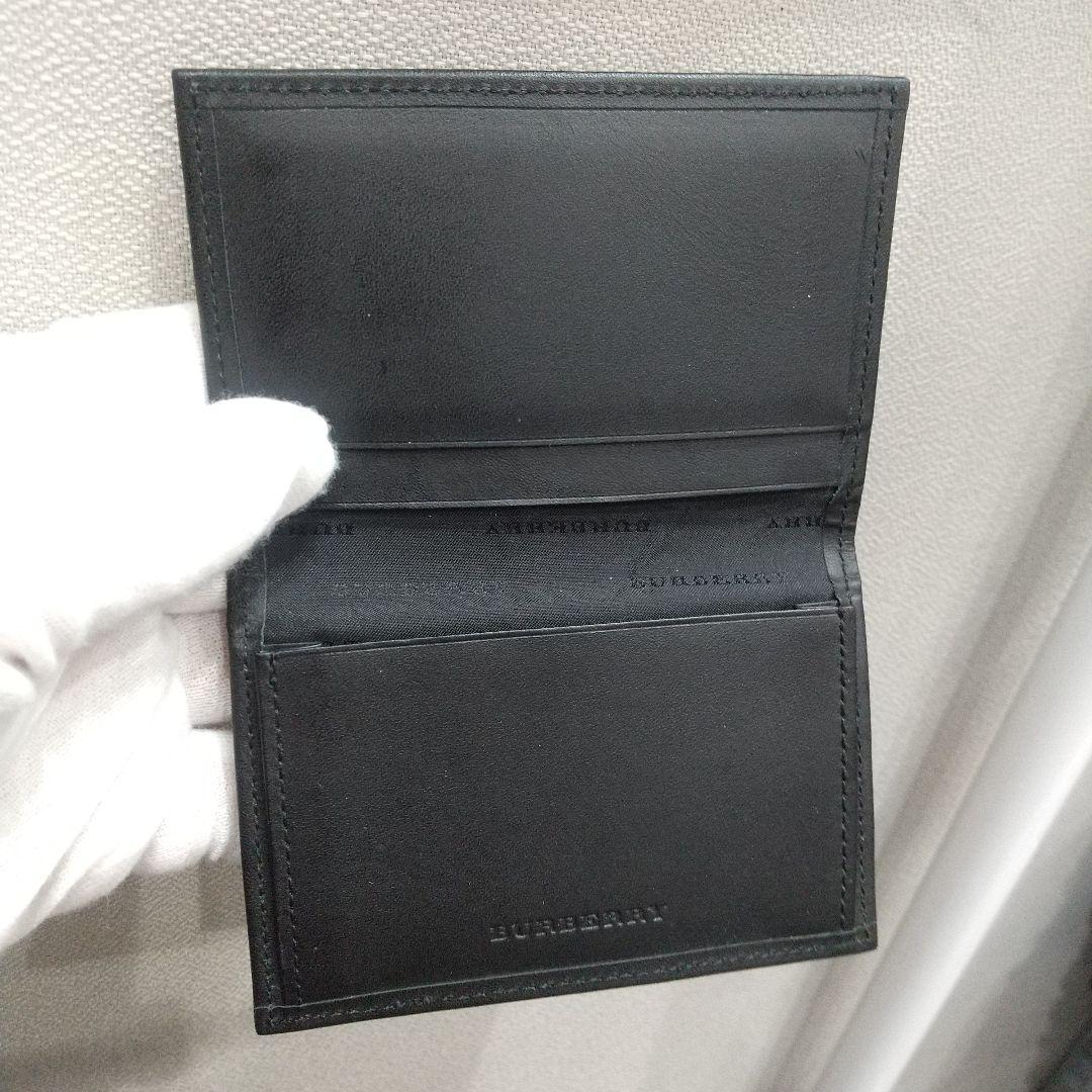 美品 バーバリー ノバチェック 名刺入れ カードケース - メルカリ