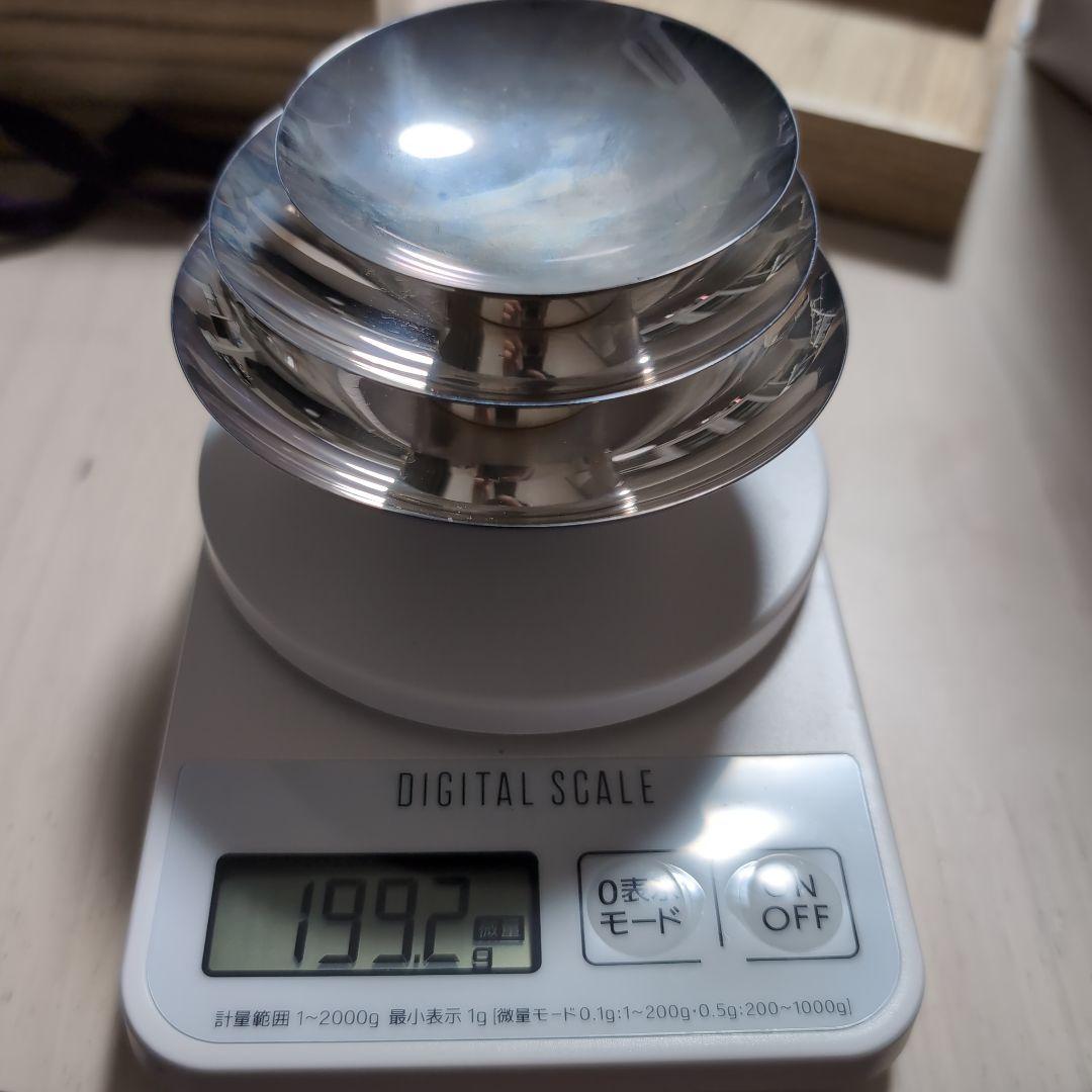 純銀製 盃 3個セット - メルカリ