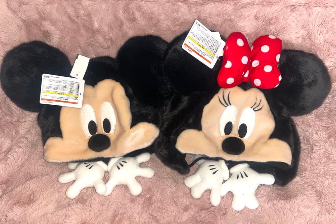 ディズニー ミッキー ミニー ファンキャップ 新品未使用 タグ付き