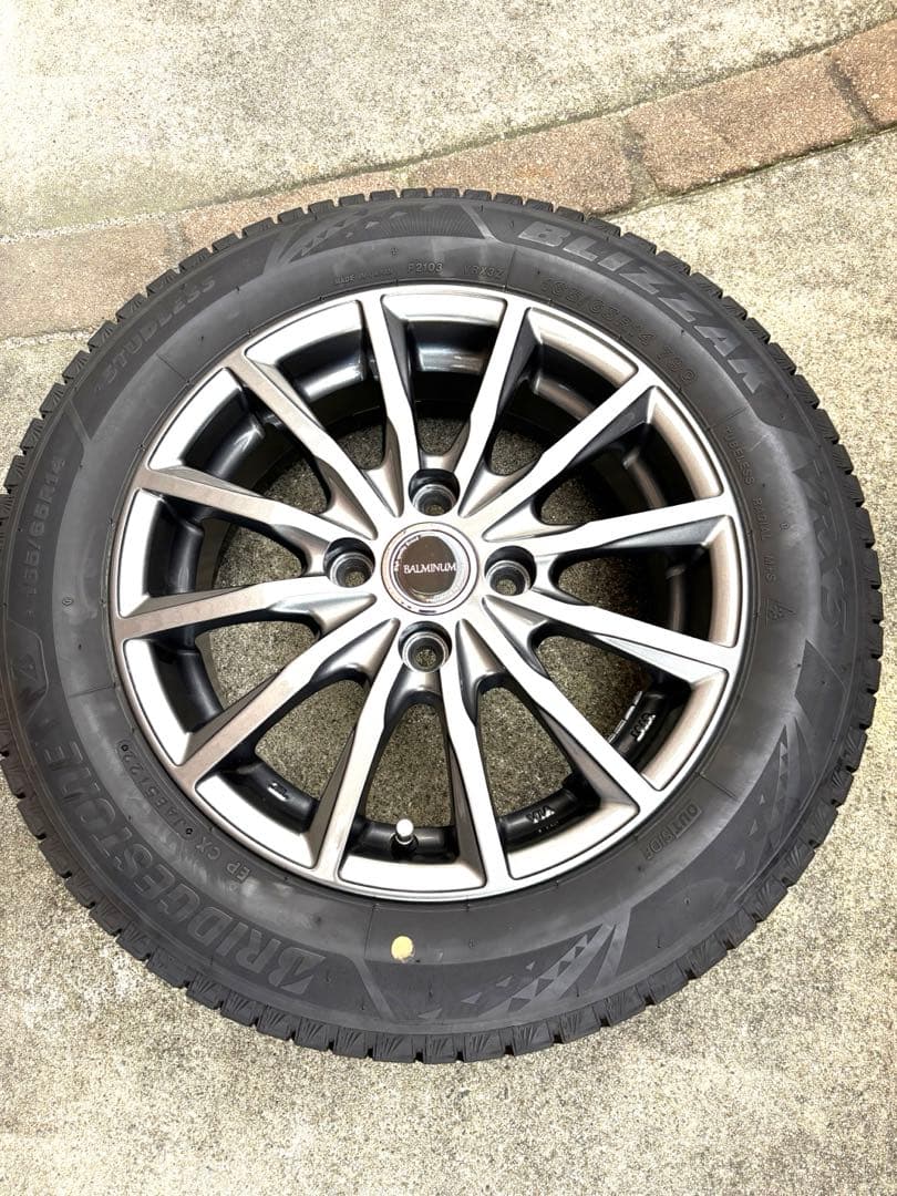 evian165/65/14 ブリヂストン　ブリザックVRX3スタッドレス