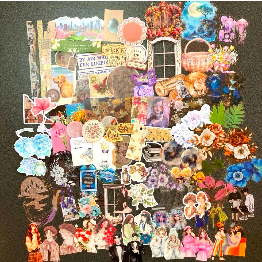 コラージュ素材 450点 おすそ分け まとめ売り - メルカリ