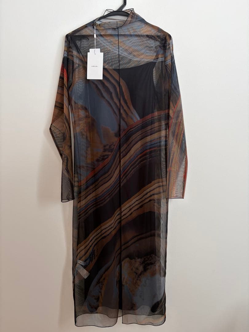Ameri CROOKED STRATUM SHEER DRESS - メルカリ