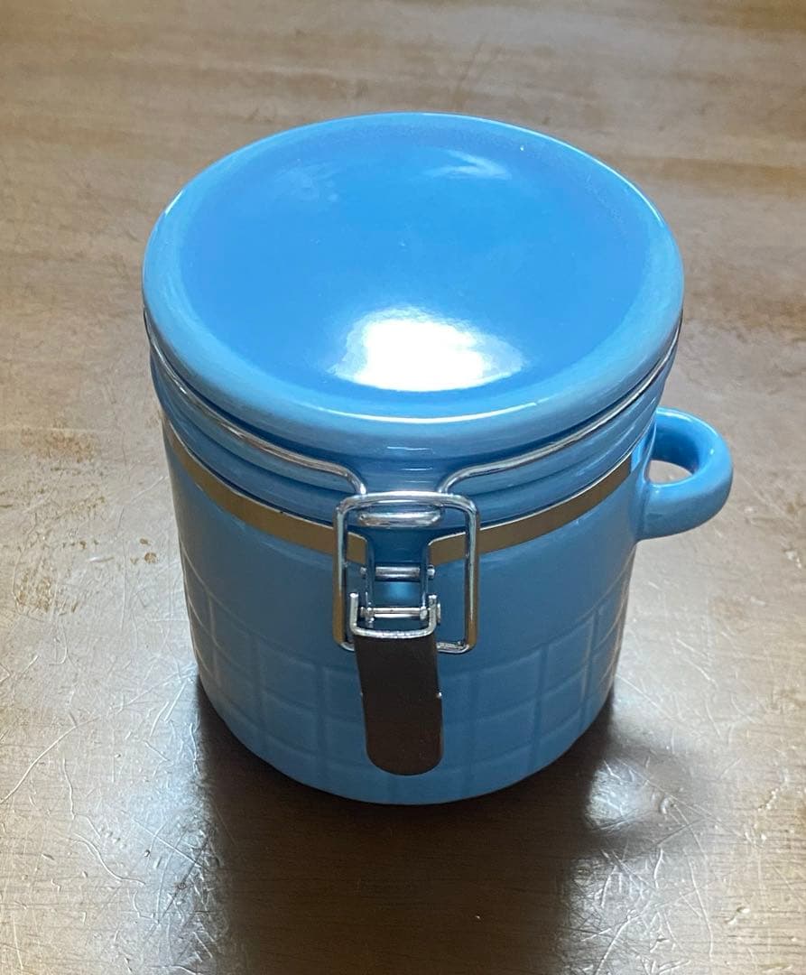 昭和レトロ 陶器キャニスター 3個セット 密閉容器 未使用品 - メルカリ