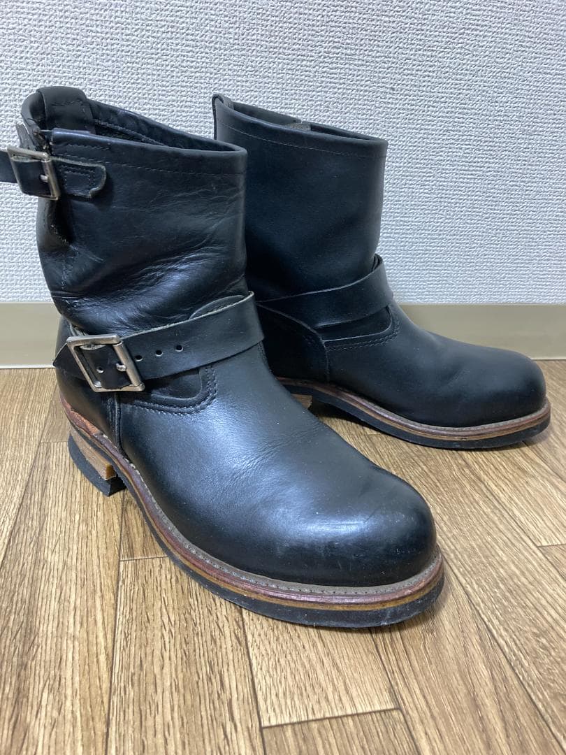 REDWINGレッドウイング 8182 7Dショートエンジニアブーツブラック