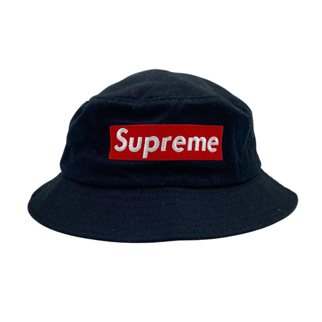 Supreme シュプリーム バケットハット ブラック 黒 - メルカリ