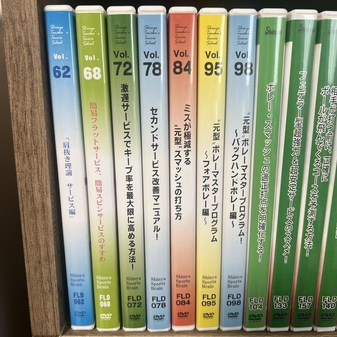 田中信弥 瞬間直し実践会 DVDセット 17本 テニス教則