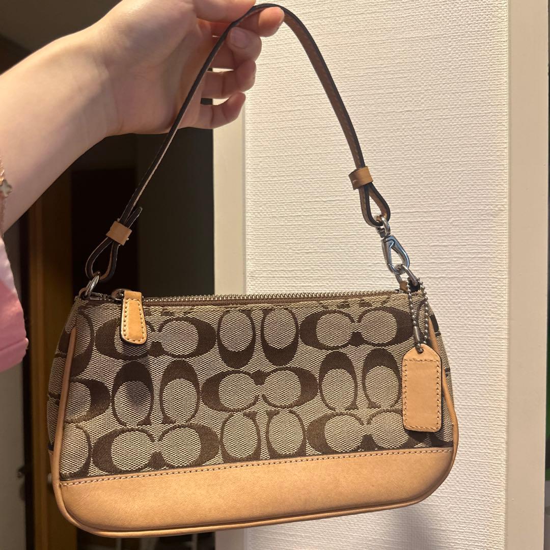 コーチ　シグネチャー　アクセサリーポーチ　6094 COACH（コーチ）6094 シグネチャーアクセサリーポーチ】の買い取り価格