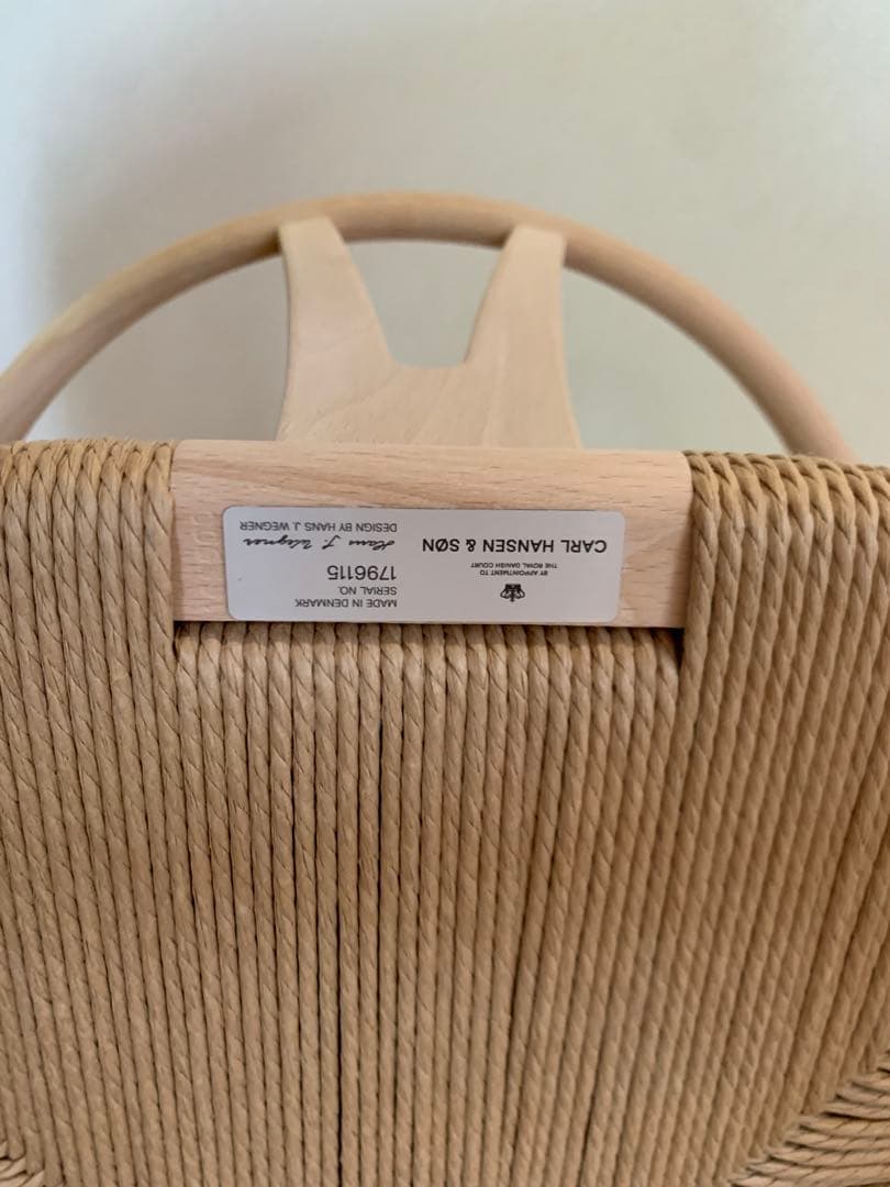 <美品>Carl Hansen & Son Y-チェアCH24 座面45㎝