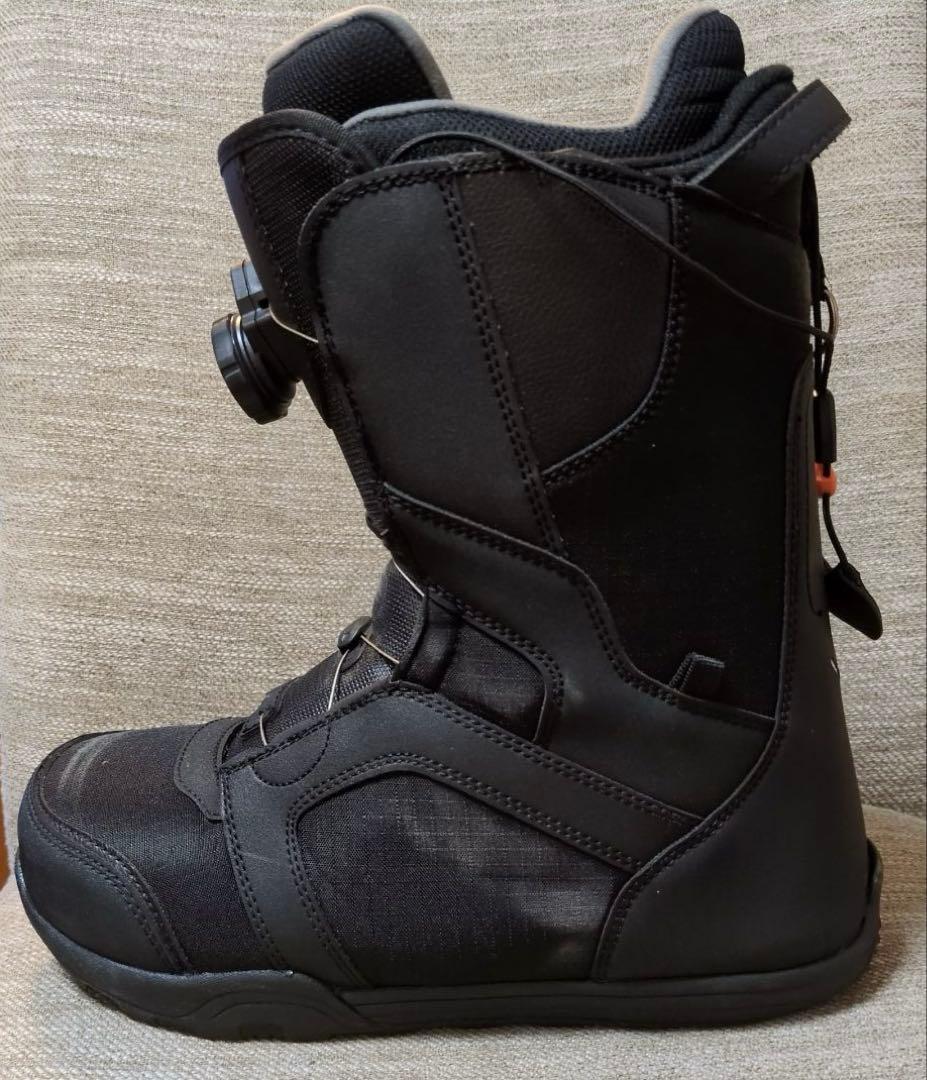 VISIONPEAKS スノーボードブーツ 25.5cm BOA式 ブラック