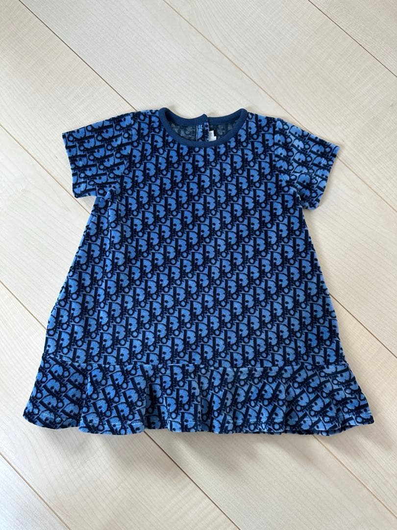 Dior baby ワンピース baby Dior - baby Dior (ベビーディオール)千鳥格子 ドレス ワンピース
