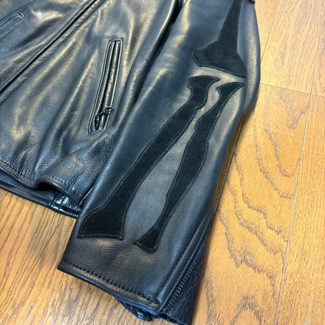 vanson Encinitas別注 black bone 希少 バンソン 38 - メルカリ