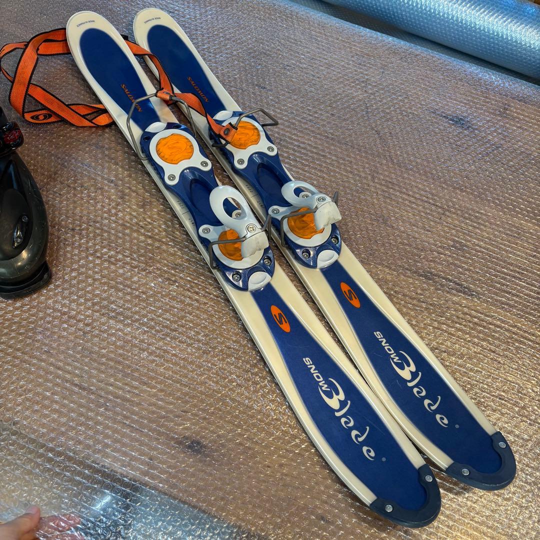 メンズ　ショートスキー　ファンスキーセット　27〜27.5cm Salomon