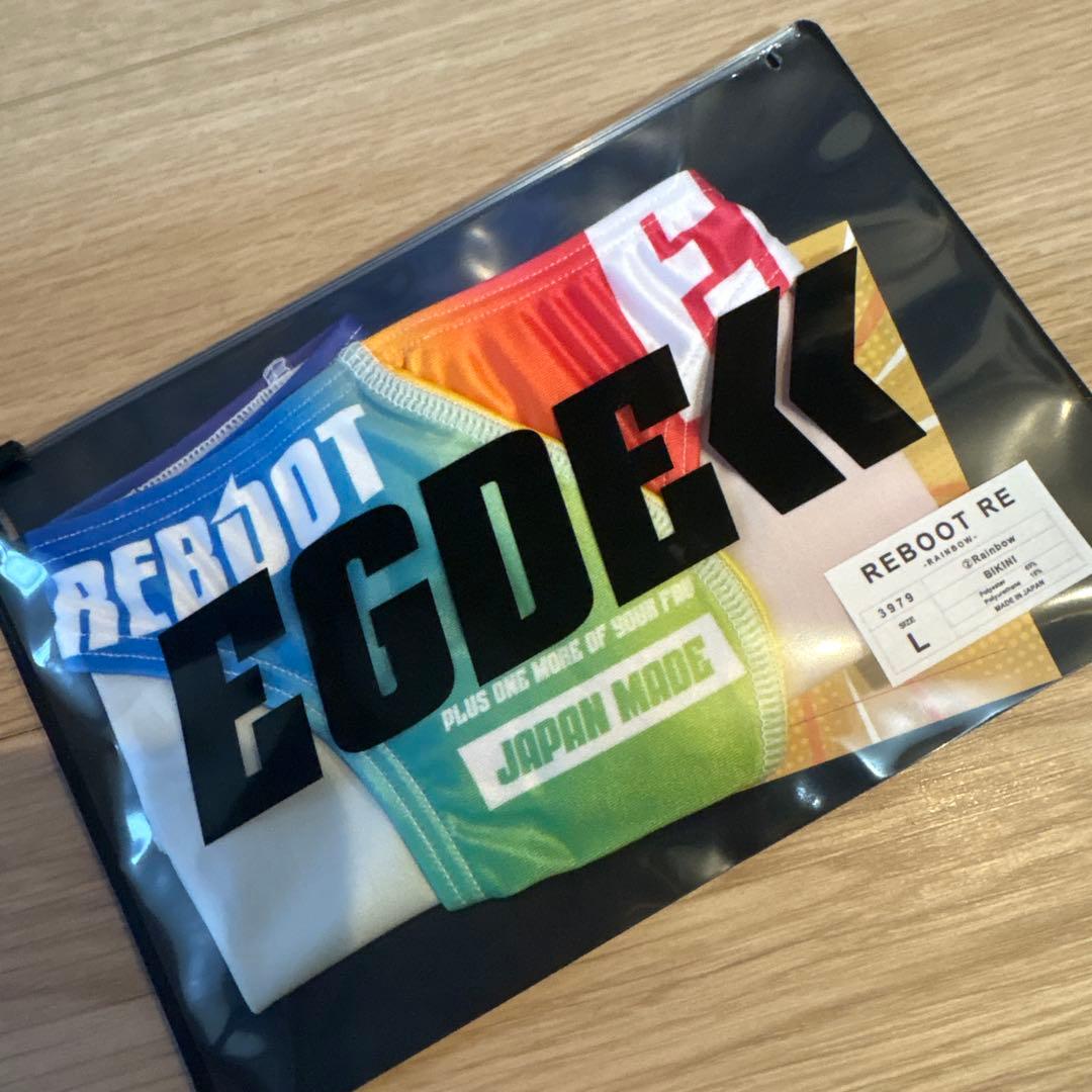 EGDE REBOOT レインボー ビキニ Lサイズ - メルカリ