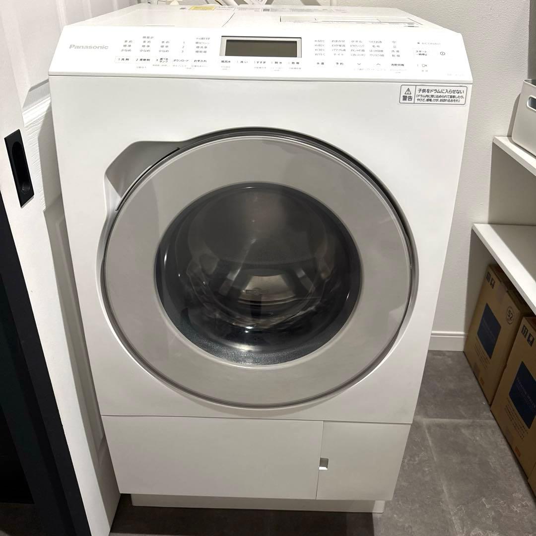 2023年製 Panasonic ドラム式洗濯乾燥機 NA-LX127CR ドラム式洗濯乾燥機 LXシリーズ マットホワイト NA-LX127CR-W [洗濯