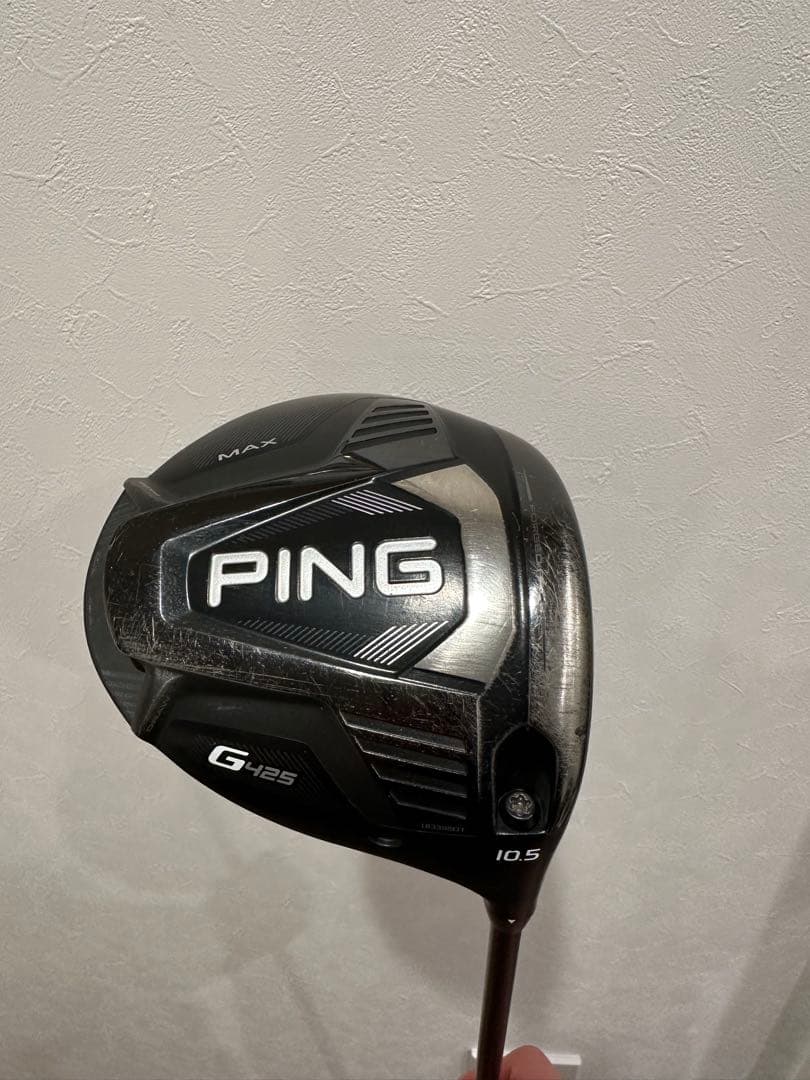 PING G425 MAXドライバー 10.5度 シャフト付 フレックスS - メルカリ