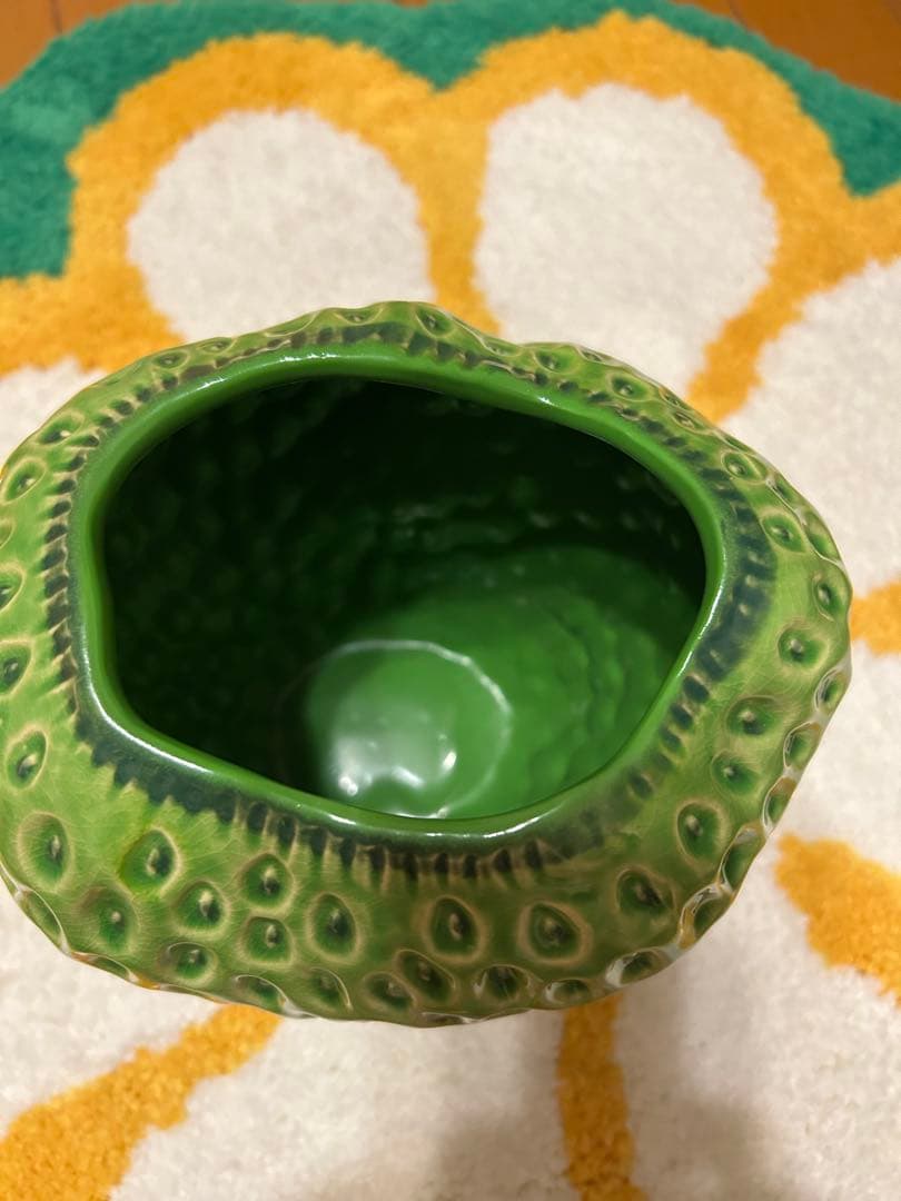 最終価格♠︎デスポッツ♦︎いちご花瓶 ミドリ美品♣︎2025/08購入