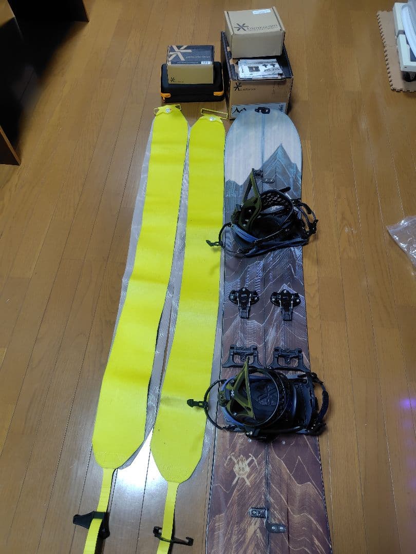 JONES 158 SOLUTION スプリットボード セット - メルカリ