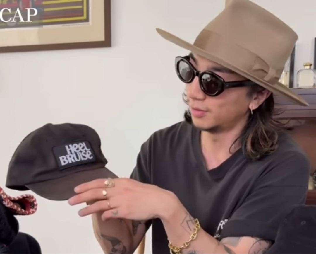 カリヘッドウェア キャップ ブラック 山田蓮 this man 大野 樋口塁