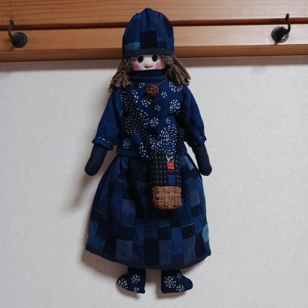 youkou ～古布リメイク～古布人形 古布リメイク～古布人形パッチワーク山葡萄 - メルカリ