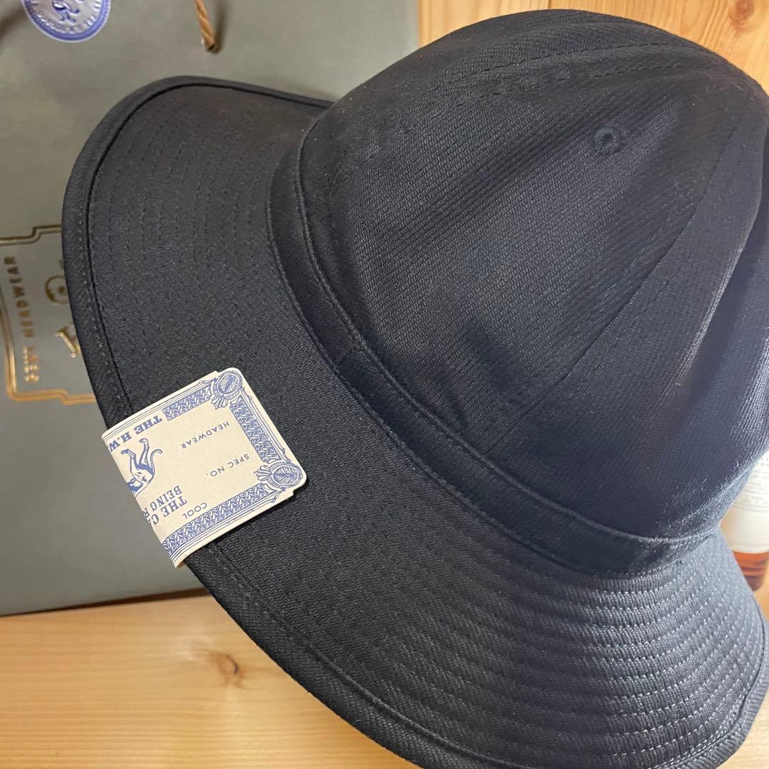THE H.W.DOG&CO 2025 SS FATIGUE HATハット 黒