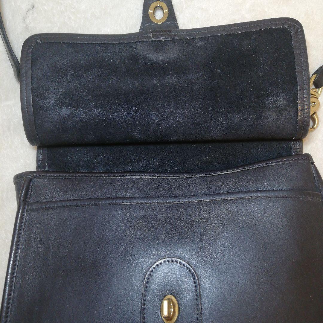 オールドコーチ ショルダーバッグ 2WAY ターンロック 9927 黒 - メルカリ