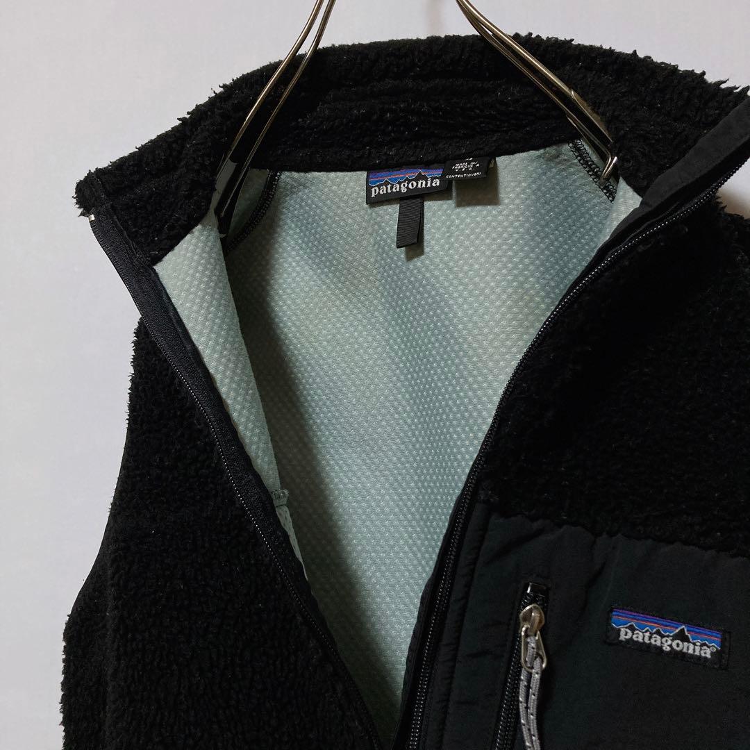 希少 XS USA製 01 パタゴニア レトロx ベスト フリースジャケット
