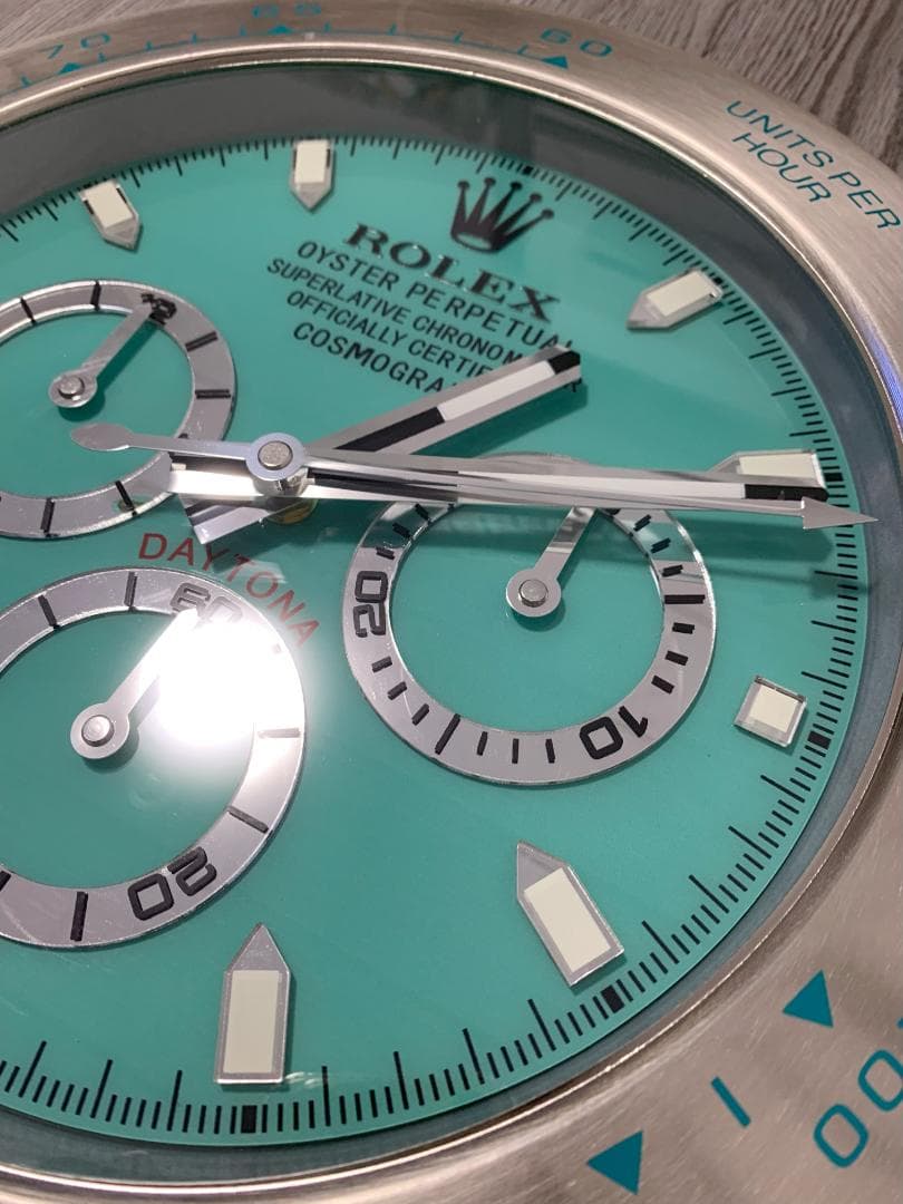 ロレックス ROLEX 掛け時計 ティファニーブルー 【専用出品で500円引き