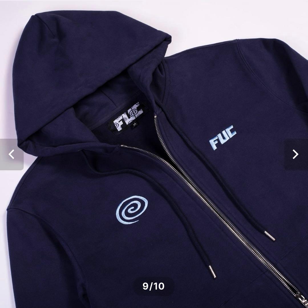 SOL soonerorlater × FUC ジップパーカー L ネイビー - メルカリ